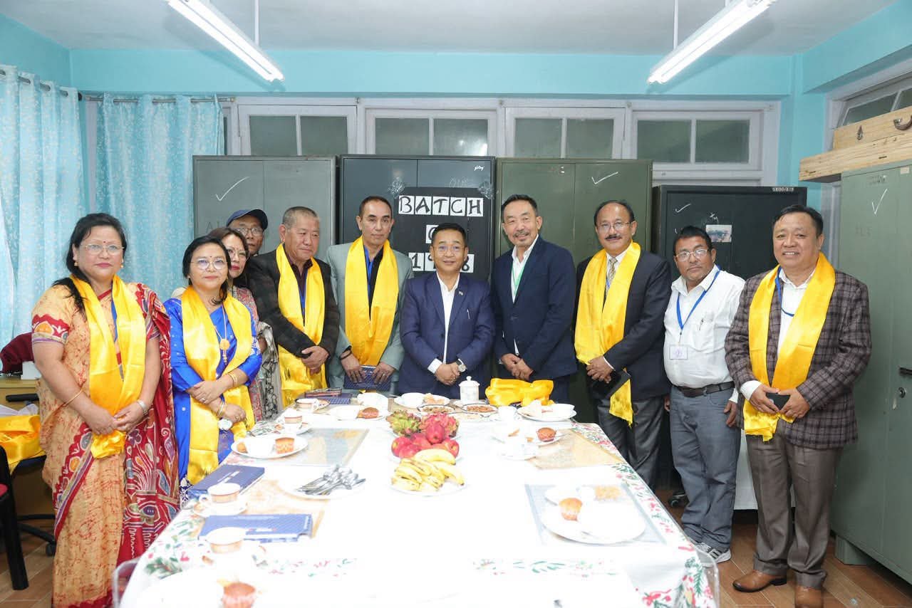Alumni and faculty gathered at Darjeeling Government College's 78th Foundation Day celebrations